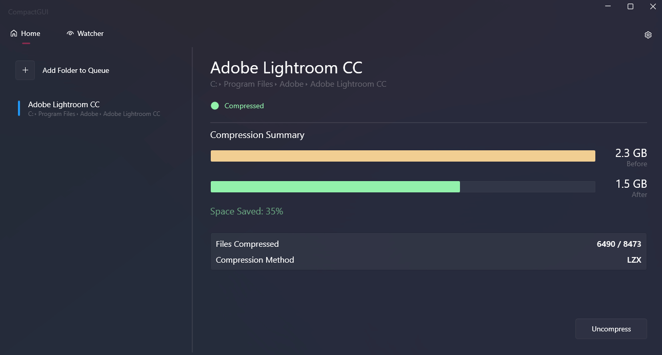 Aimlabs Compression Results